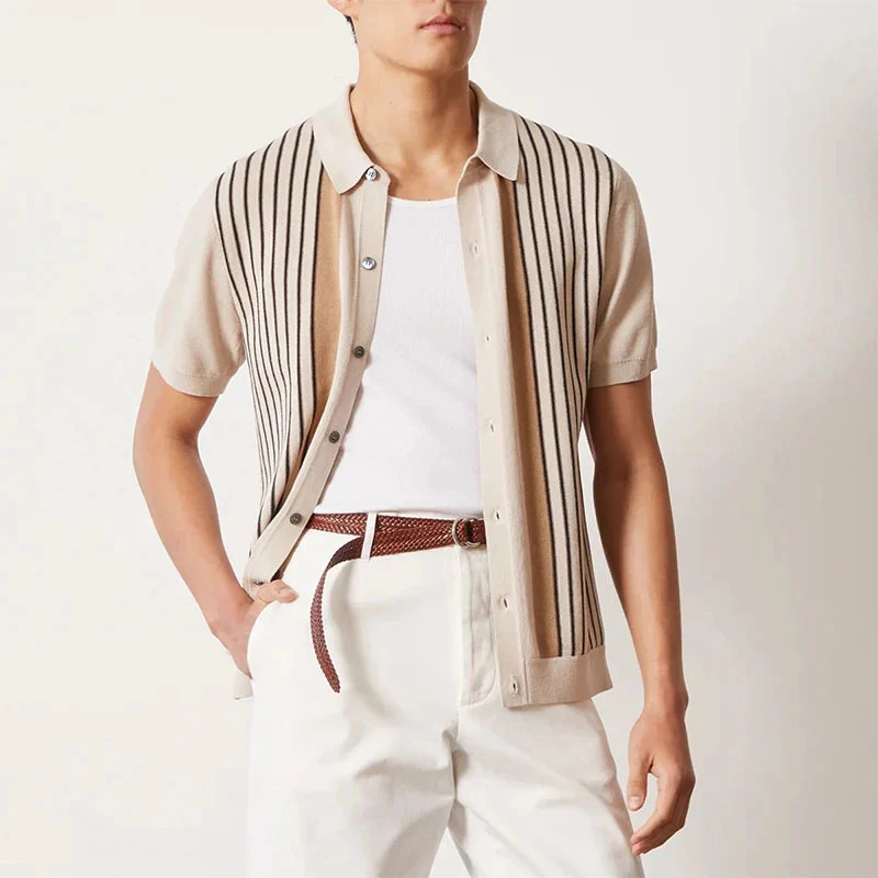 Jabez | Polo shirt with buttons - Image 4