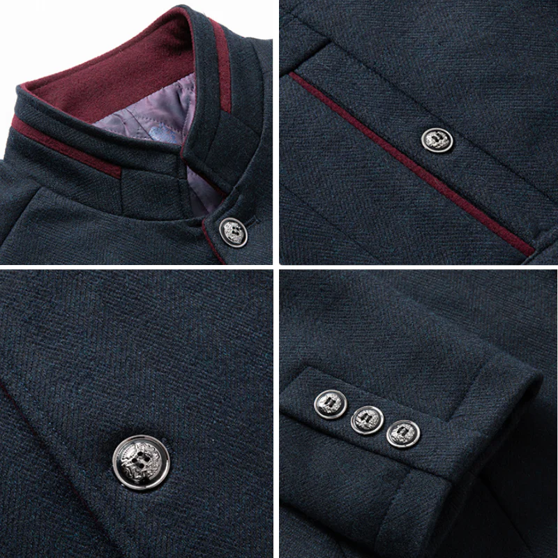 Jacek® | ALESSANDRO WOOL OVERCOAT - Image 6