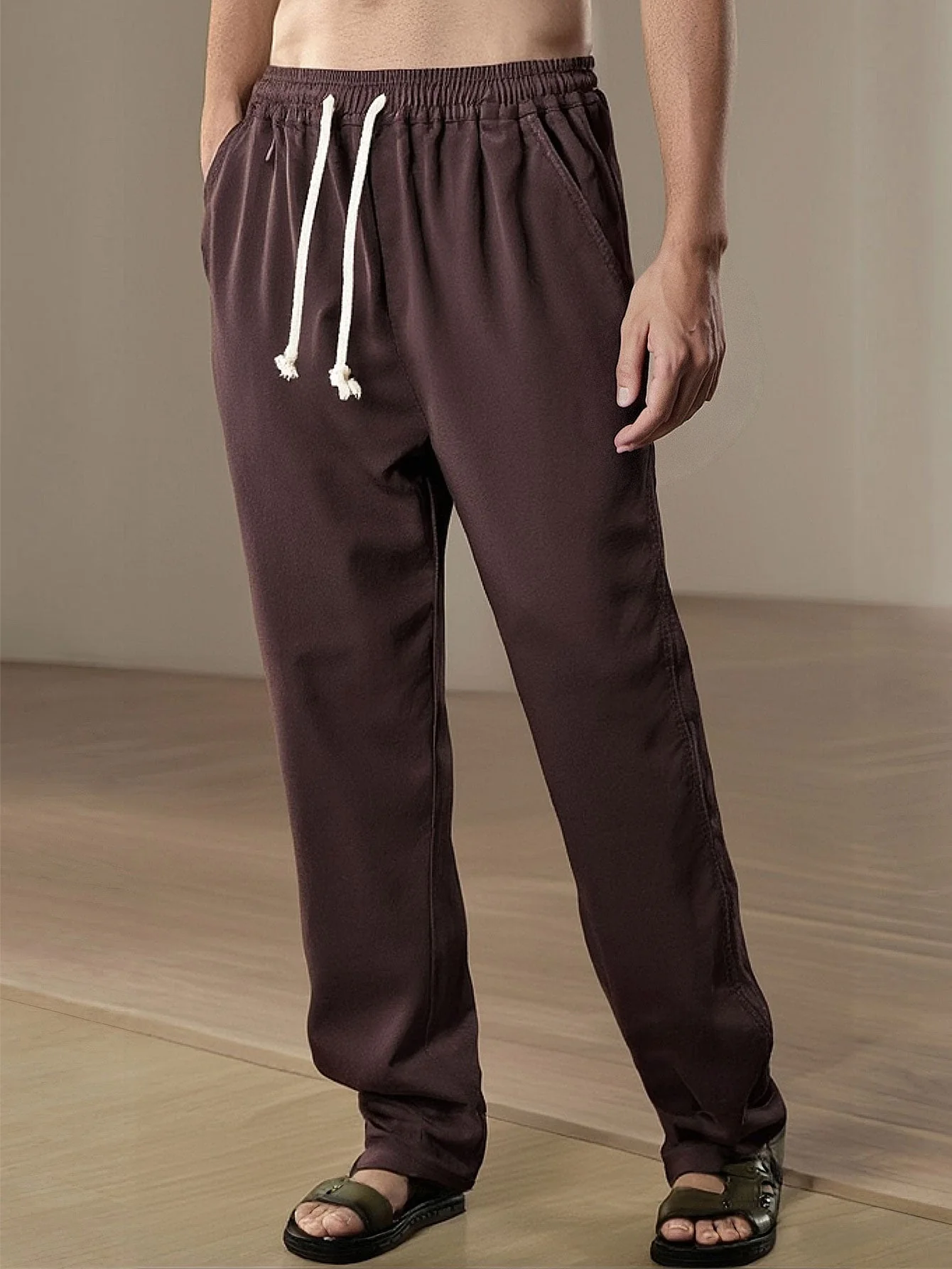 Jacinto® | Straight Leg Linen Pants - Image 6