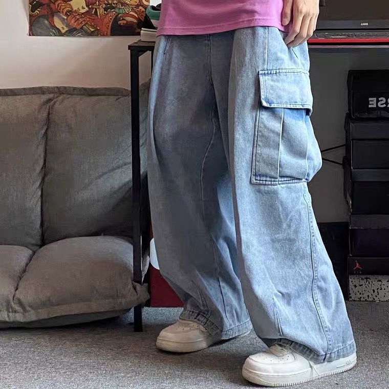 Jacinto® | Washed Loose Baggy Pants - Image 2