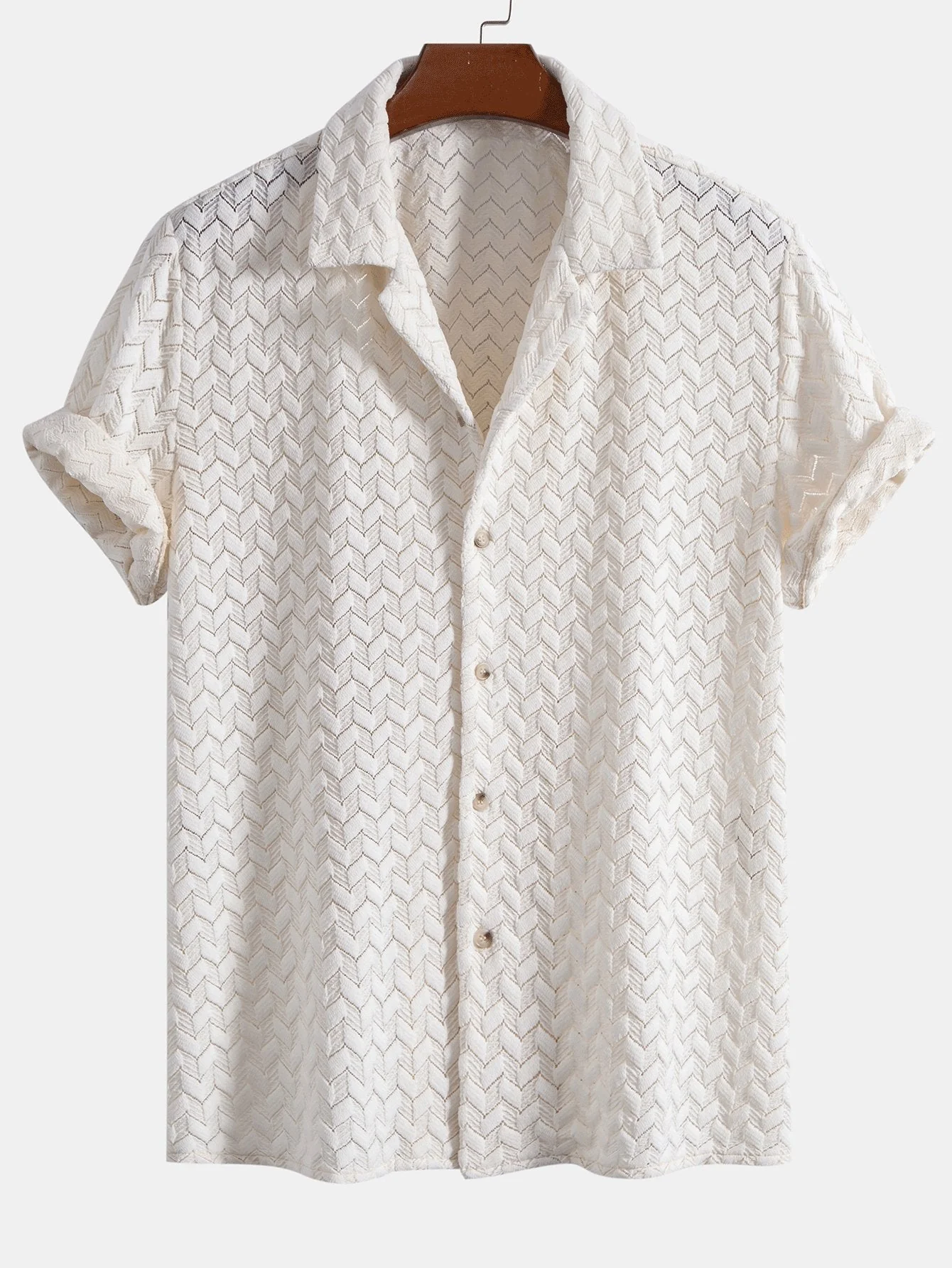 Jack® | Textured Cuban Shirt & Straight Leg Linen Pants - Image 4