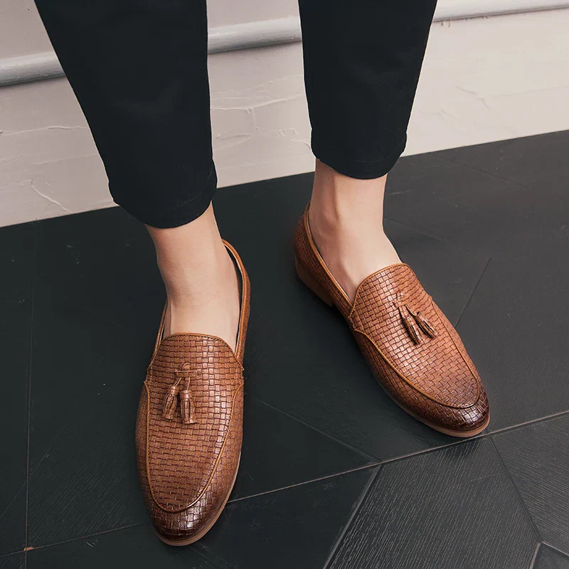 Jack | Lombardi Woven Tassel Loafers - Image 10