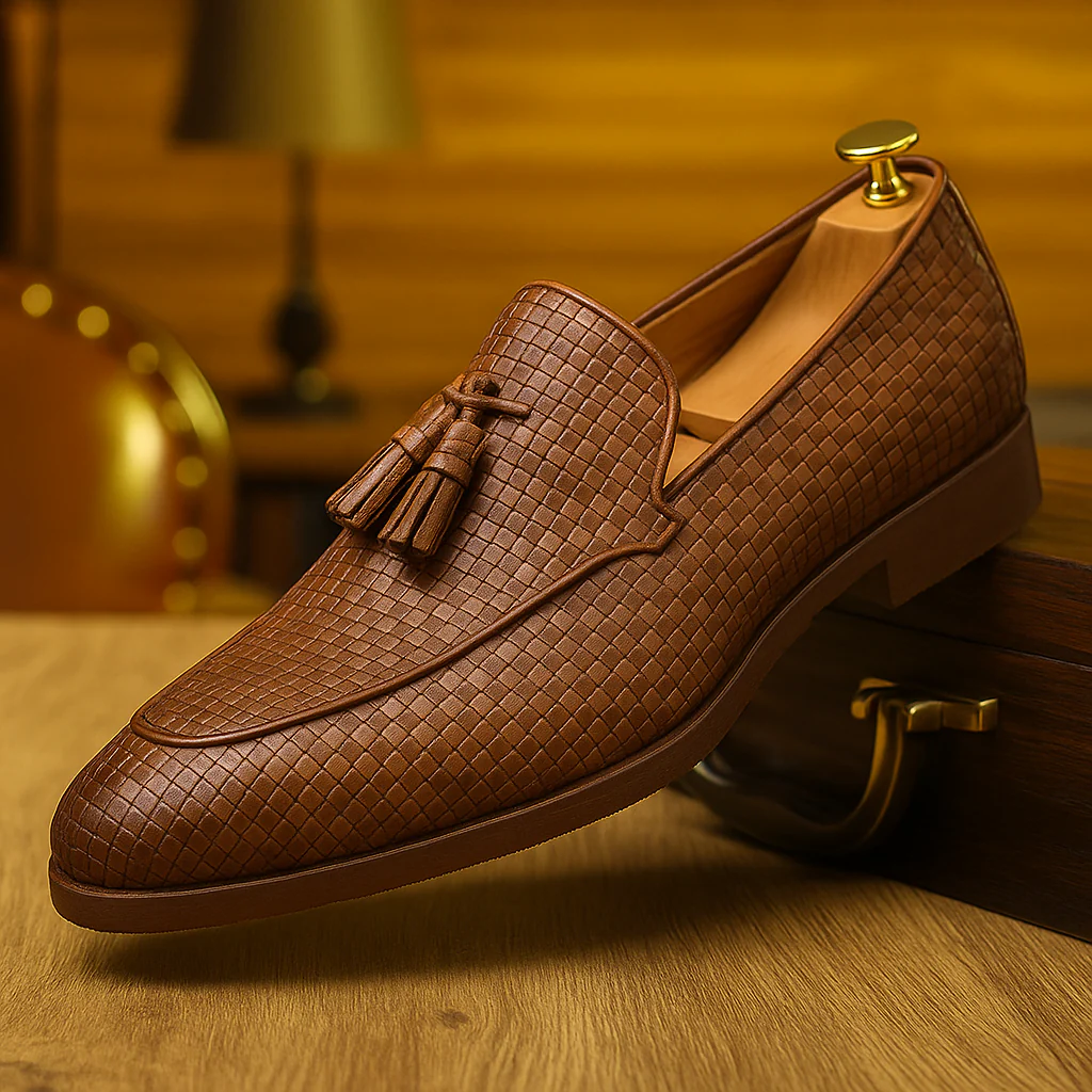 Jack | Lombardi Woven Tassel Loafers - Image 2