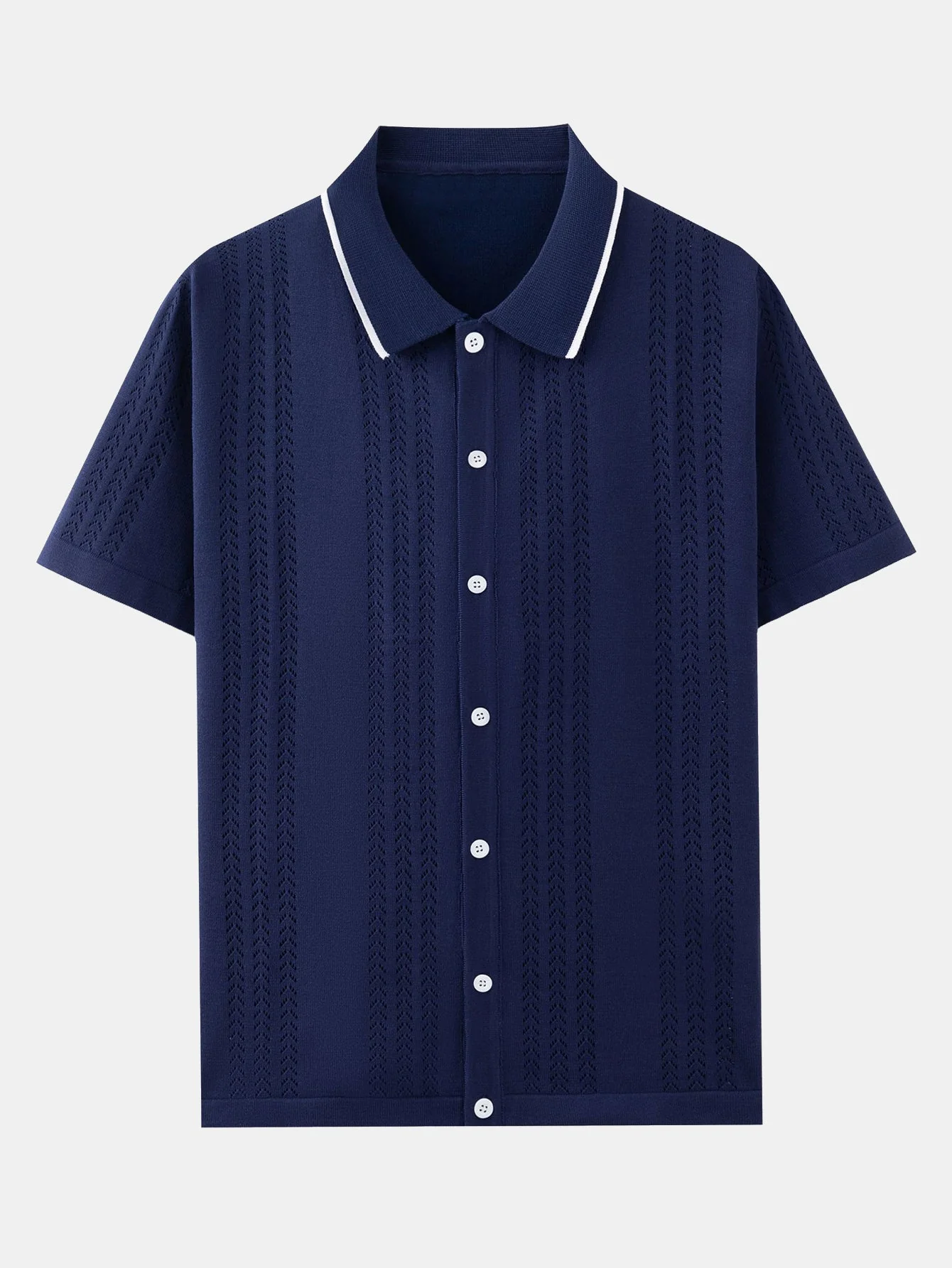 Jacob® | Textured Crochet Shirt - Image 3