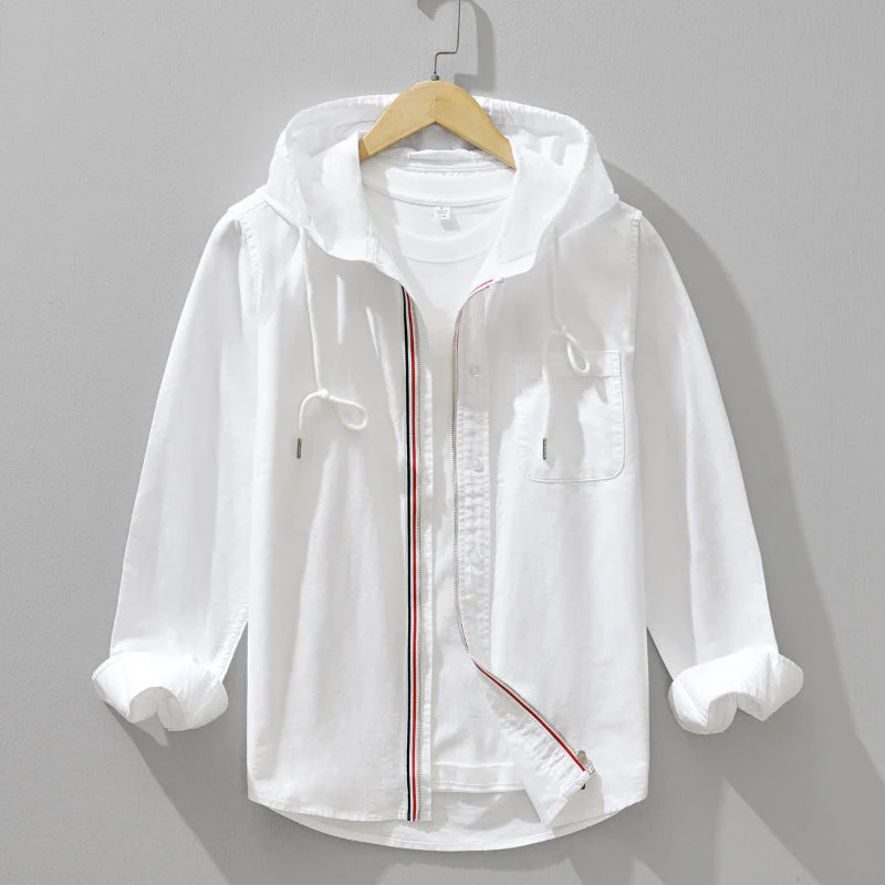 Jacob | Linen Hoodie - Image 2