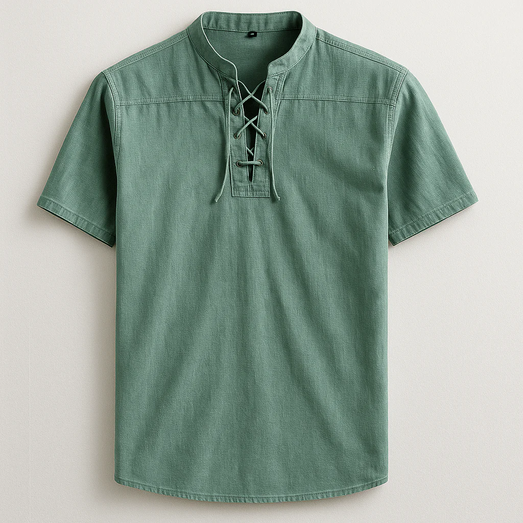 Jacob | Nomad Henley Shirt - Image 2