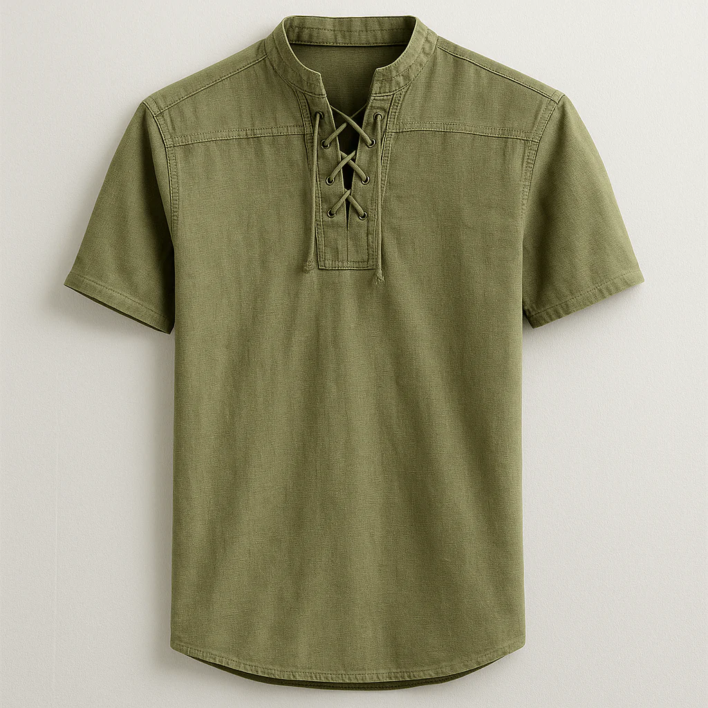 Jacob | Nomad Henley Shirt - Image 3