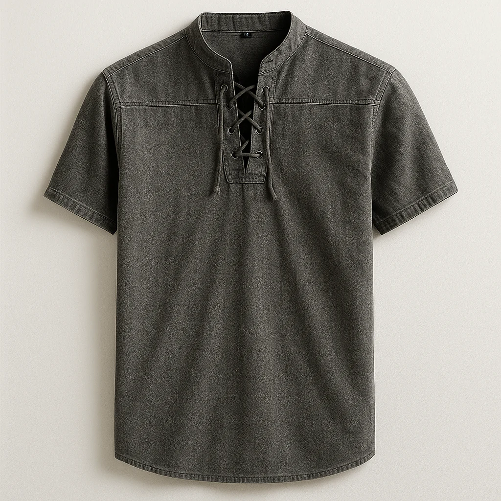 Jacob | Nomad Henley Shirt - Image 4