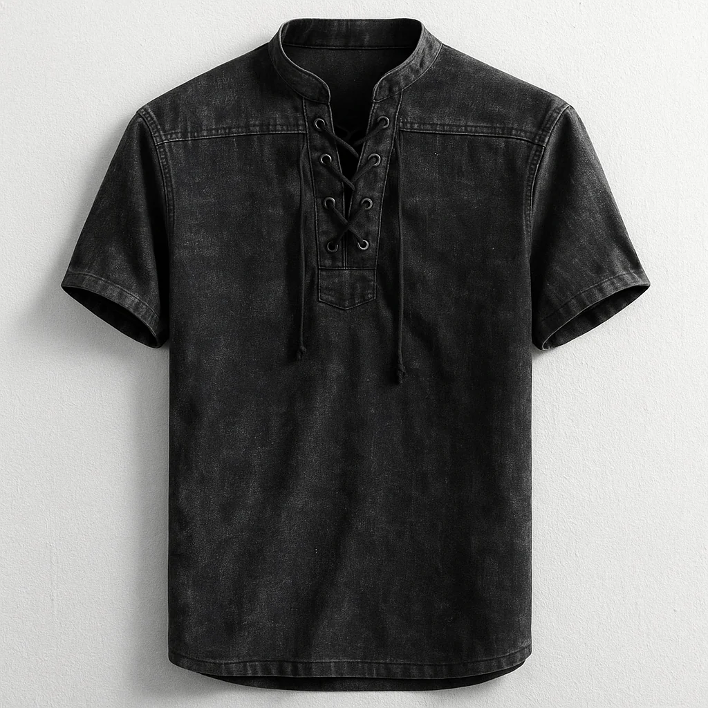 Jacob | Nomad Henley Shirt - Image 7