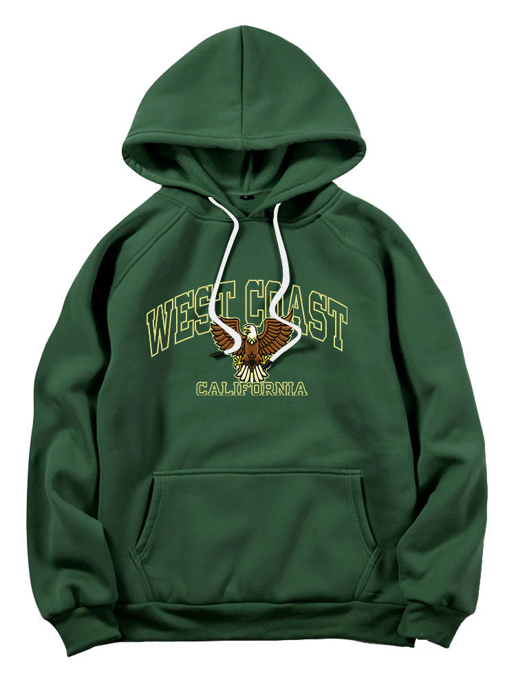 Jacob | West Coast Eagle Print Hoodie - Image 2