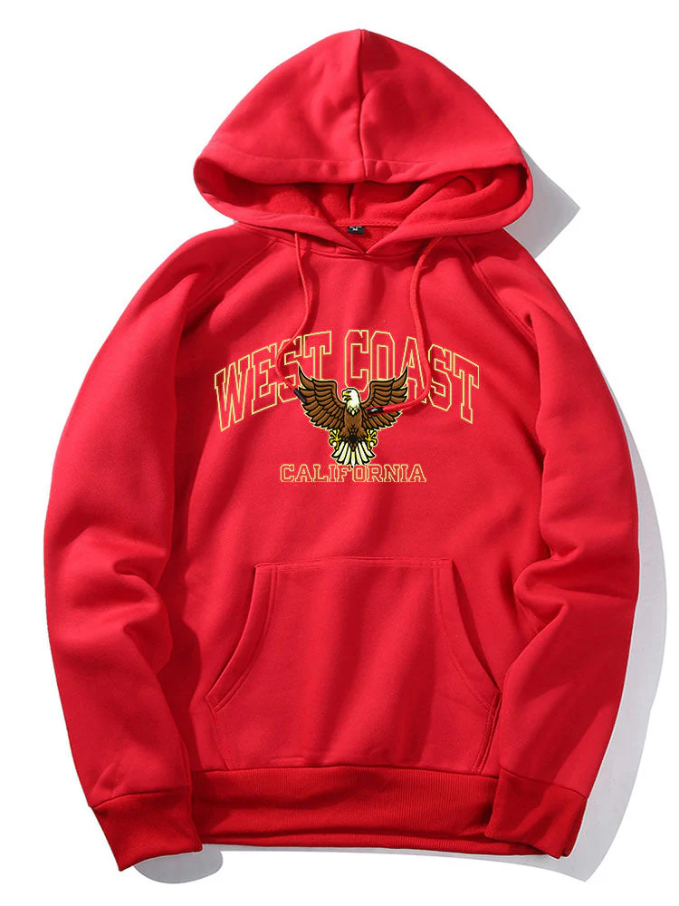 Jacob | West Coast Eagle Print Hoodie - Image 5