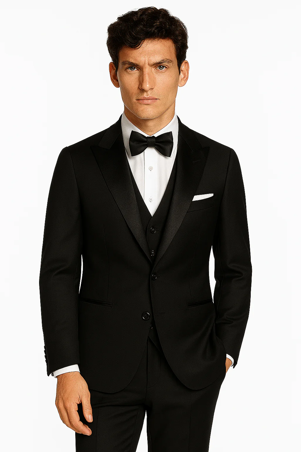 Jafar® | Mason Slim Fit 3-Piece Tuxedo Suit for Men - Image 2