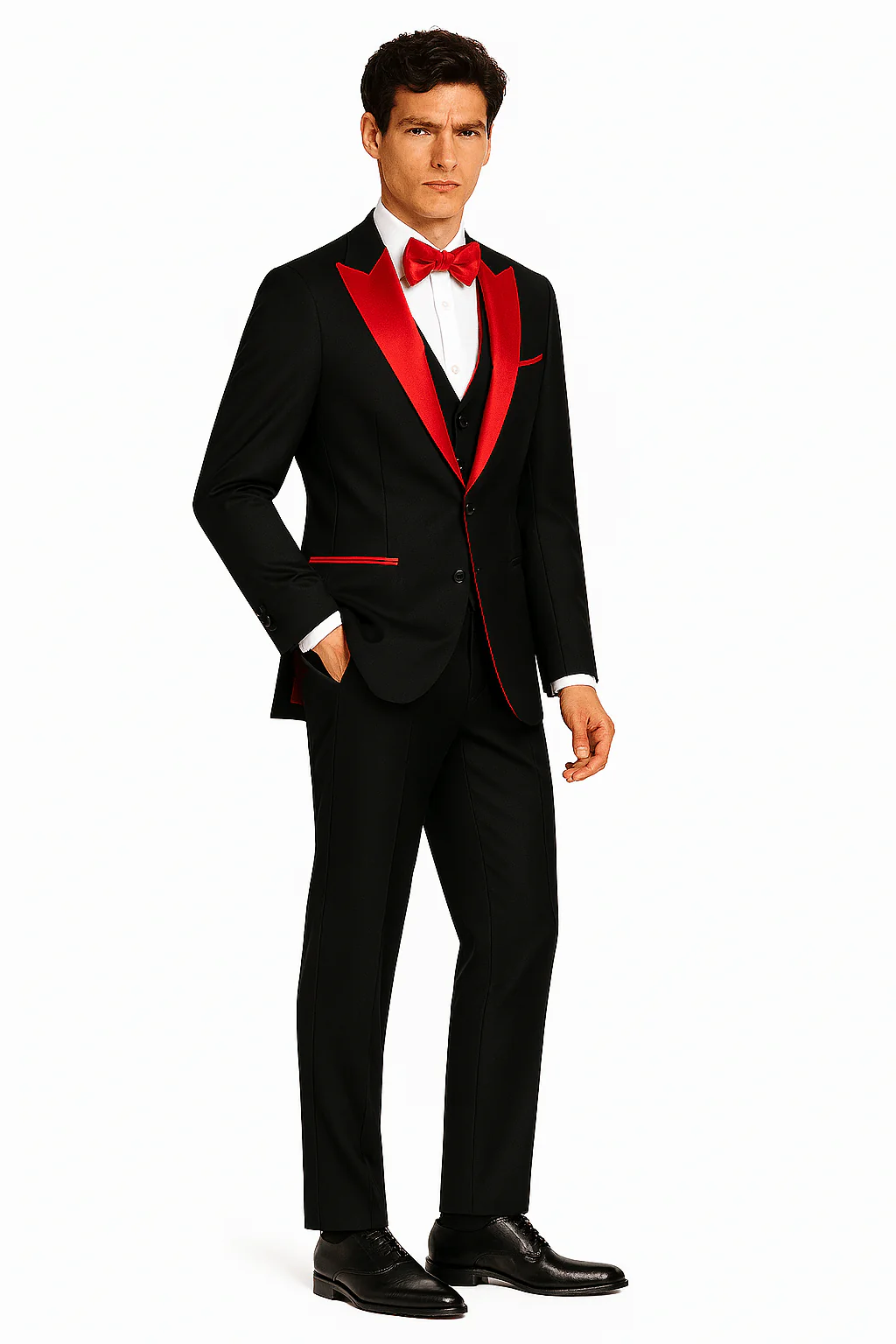 Jafar® | Mason Slim Fit 3-Piece Tuxedo Suit for Men - Image 8