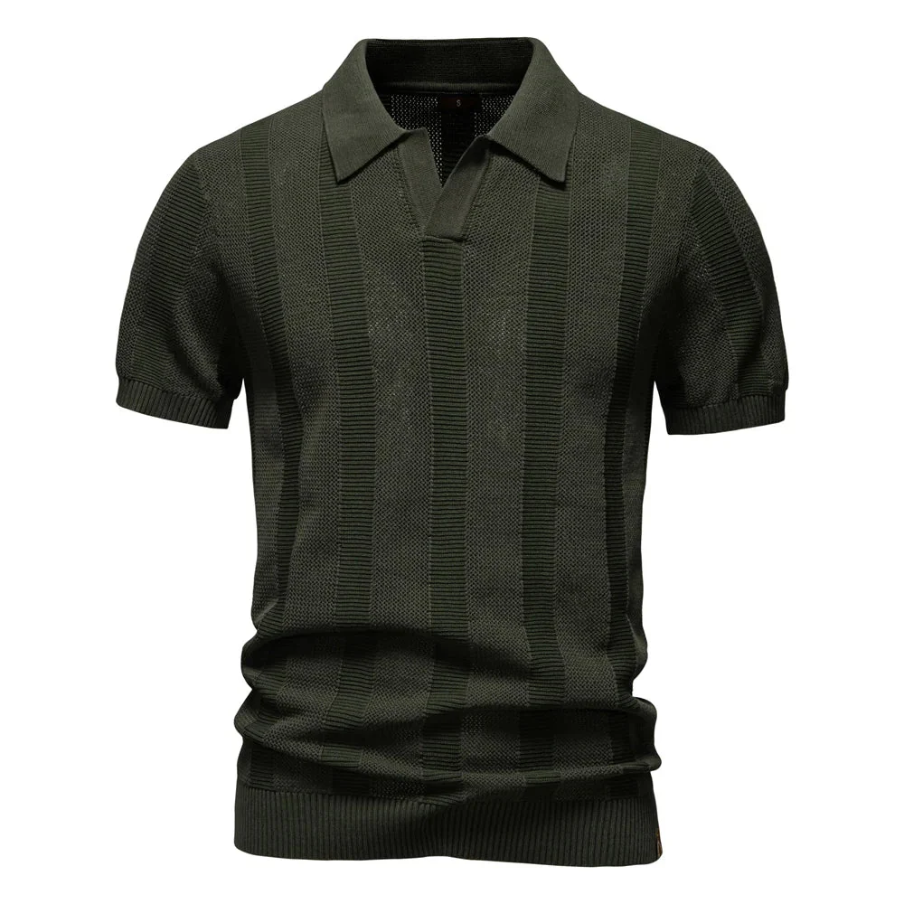 Jago® | Stylish Striped Polo - Image 2