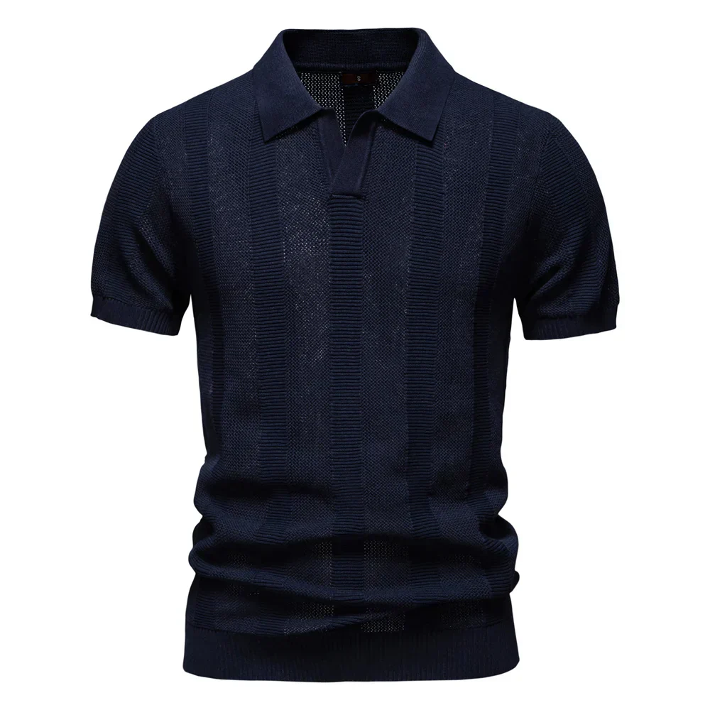 Jago® | Stylish Striped Polo - Image 3
