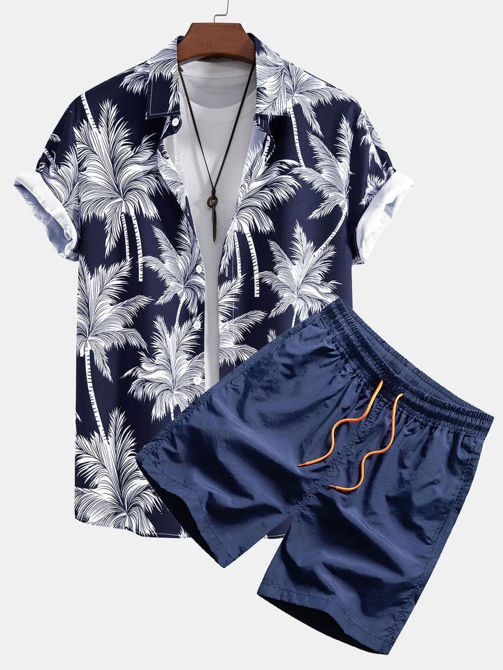 Jago® | Tropical Shirt & Shorts - Image 3