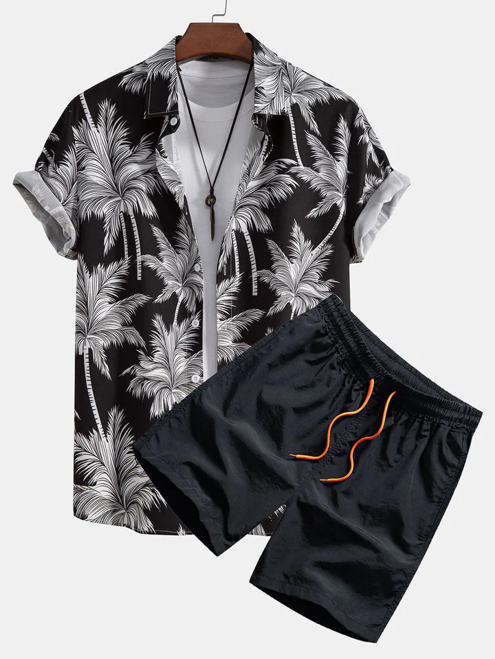Jago® | Tropical Shirt & Shorts - Image 4
