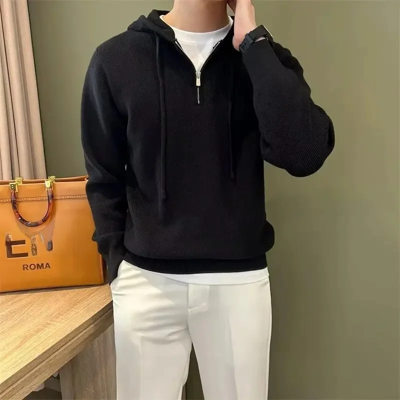 Jairo® | Knitted Zip-Up Hoodie - Image 4