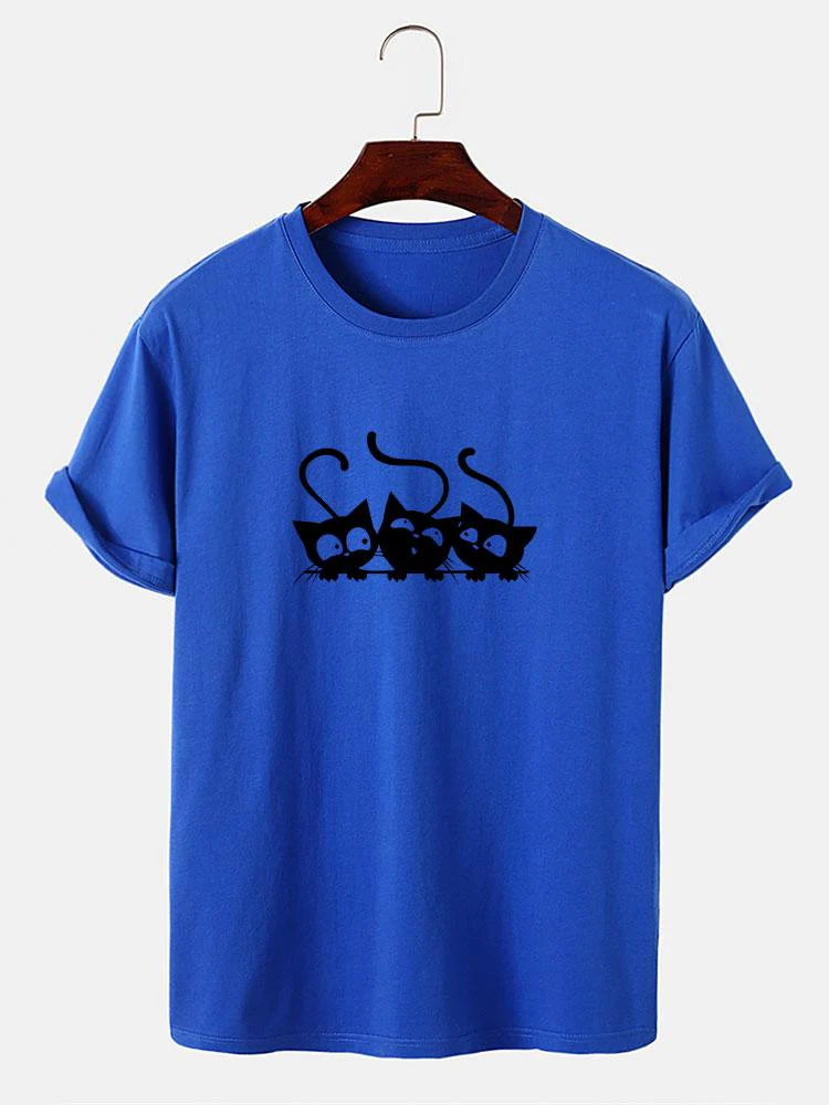 Jake® | Three Kittens Print T-Shirt - Image 8