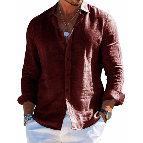 Jakob® | Elegant Cotton And Linen Shirt - Image 11