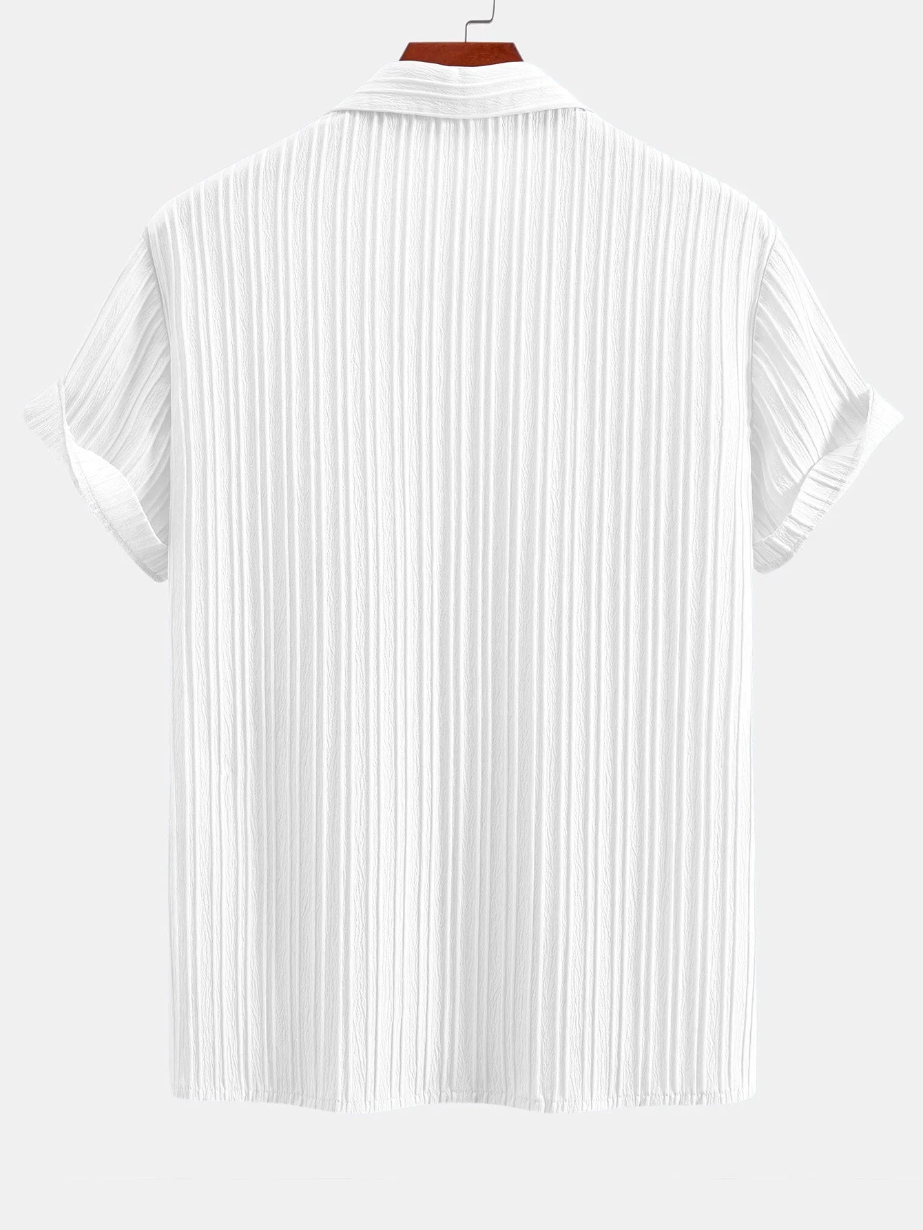 James® | Textured Cuban Collar Pocket Shirt & Straight Leg Linen Pants - Image 7