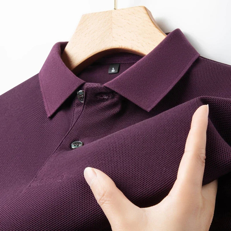 James | Casual Cotton Polo Shirt - Image 13