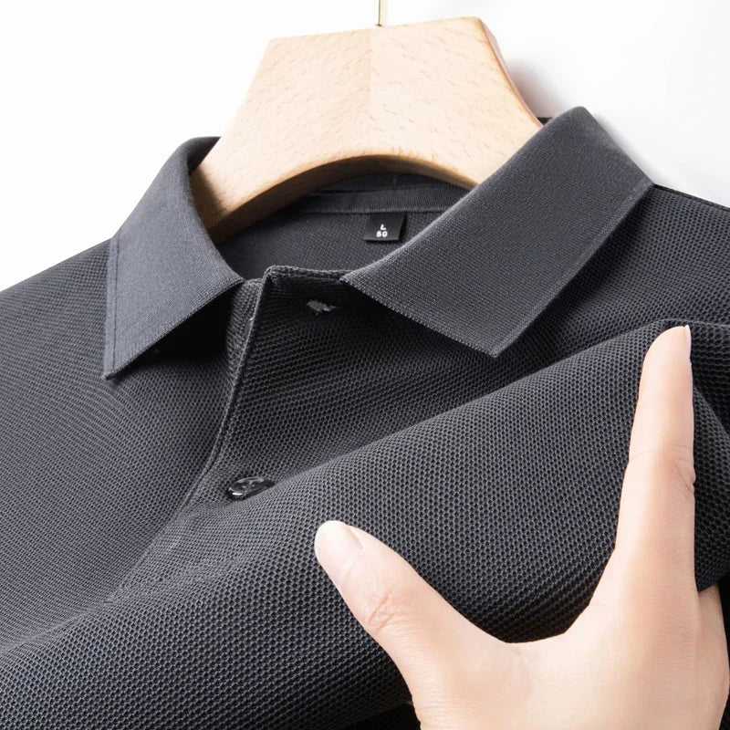 James | Casual Cotton Polo Shirt - Image 15