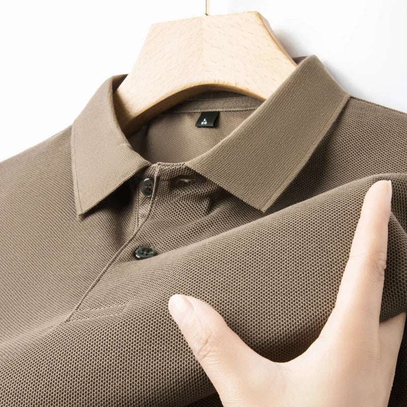 James | Casual Cotton Polo Shirt - Image 18
