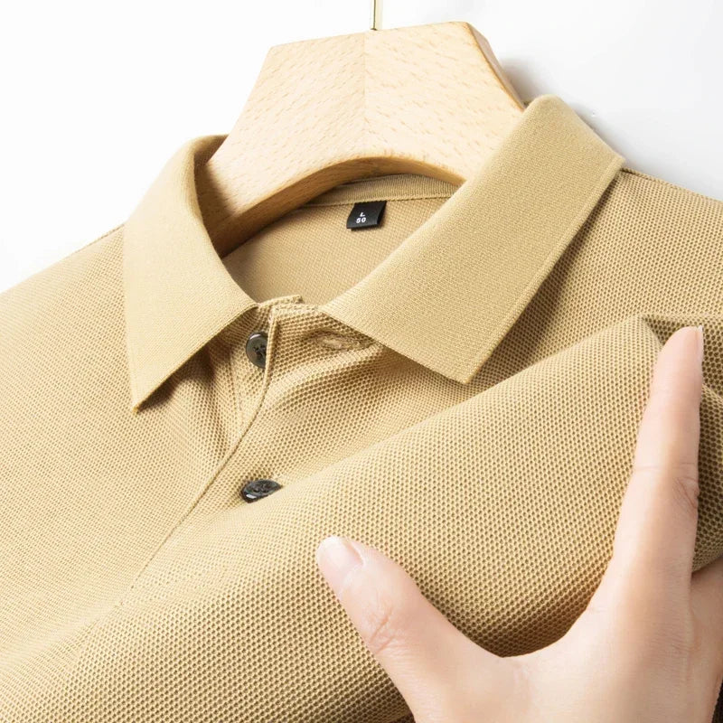 James | Casual Cotton Polo Shirt - Image 23