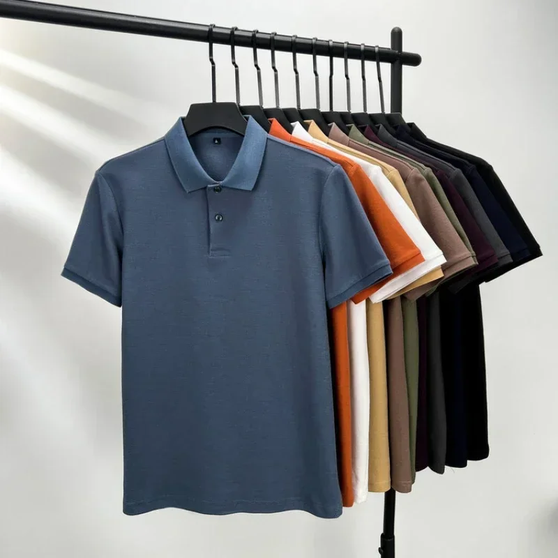 James | Casual Cotton Polo Shirt - Image 24