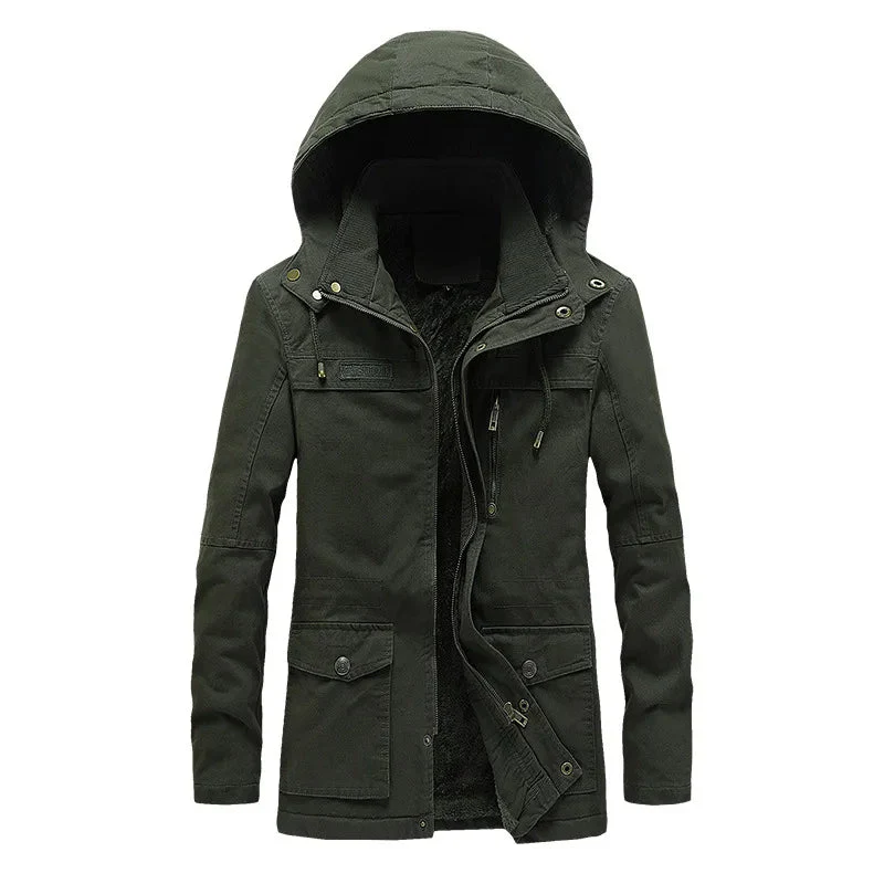 James | Elegant Windproof Winter Jacket - Image 4