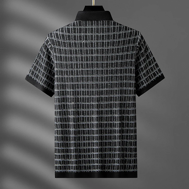 James | Gio Ferretti Check Polo - Image 2