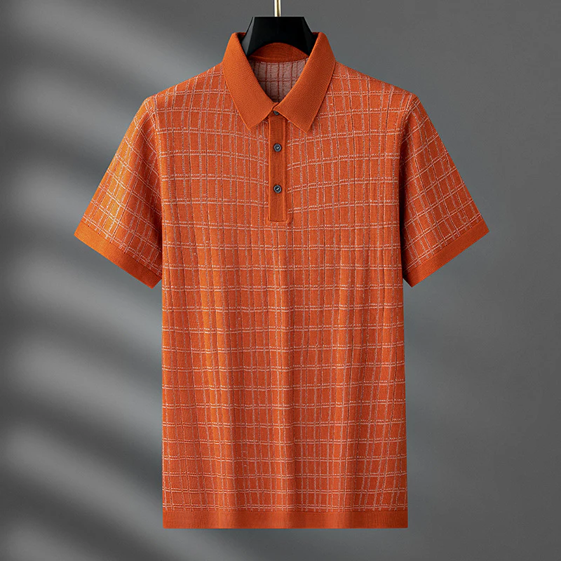 James | Gio Ferretti Check Polo - Image 3