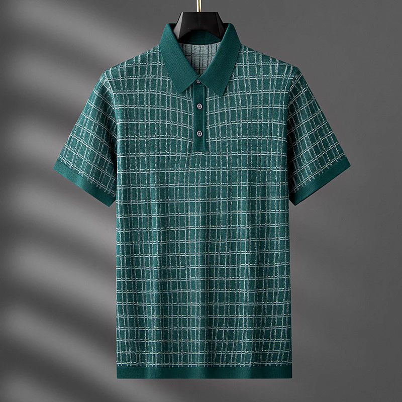 James | Gio Ferretti Check Polo - Image 5