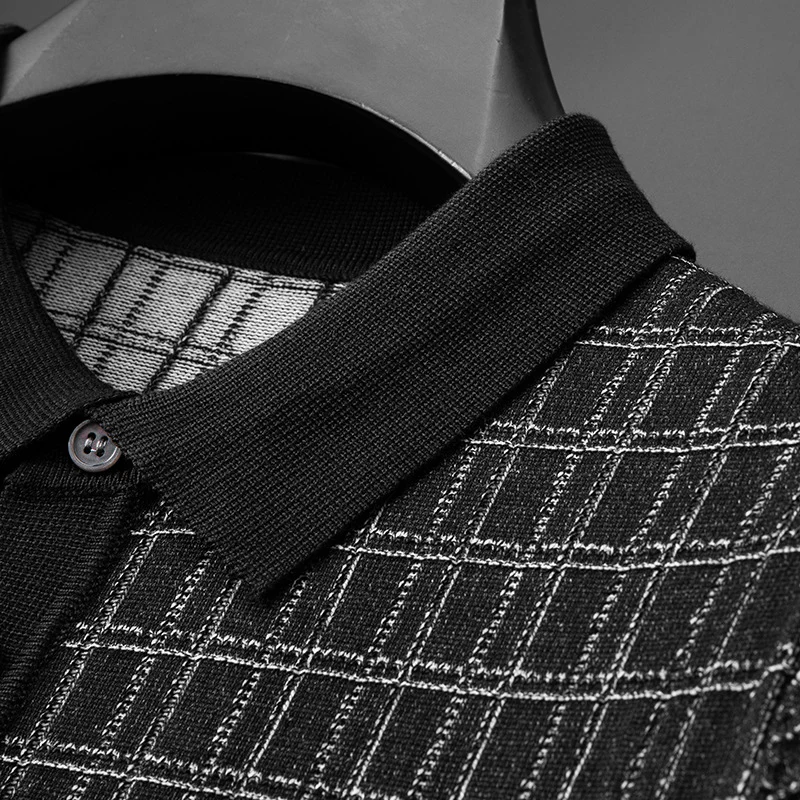 James | Gio Ferretti Check Polo - Image 6