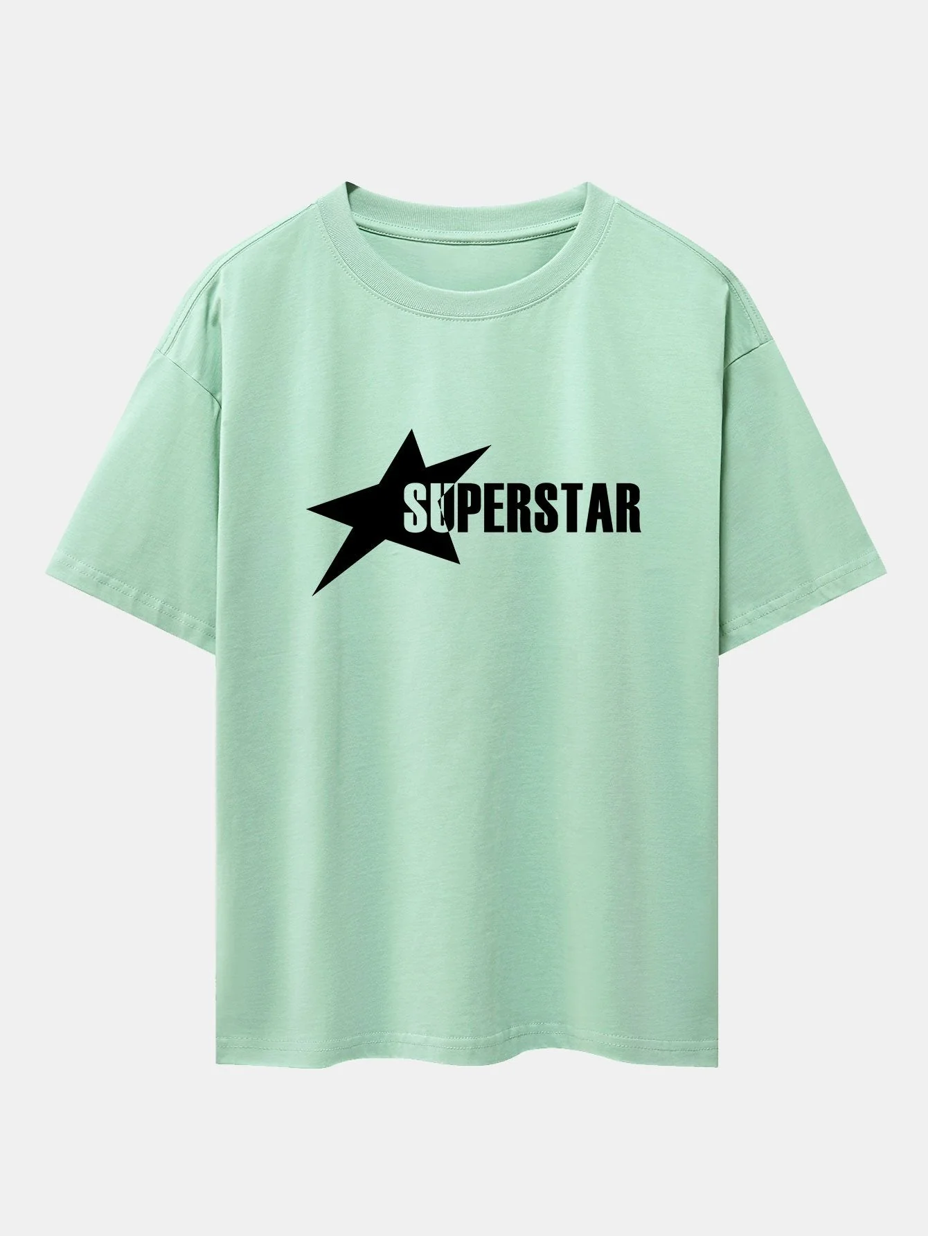 Jamie® | Superstar Print Drop Shoulder Oversize T-Shirt - Image 13