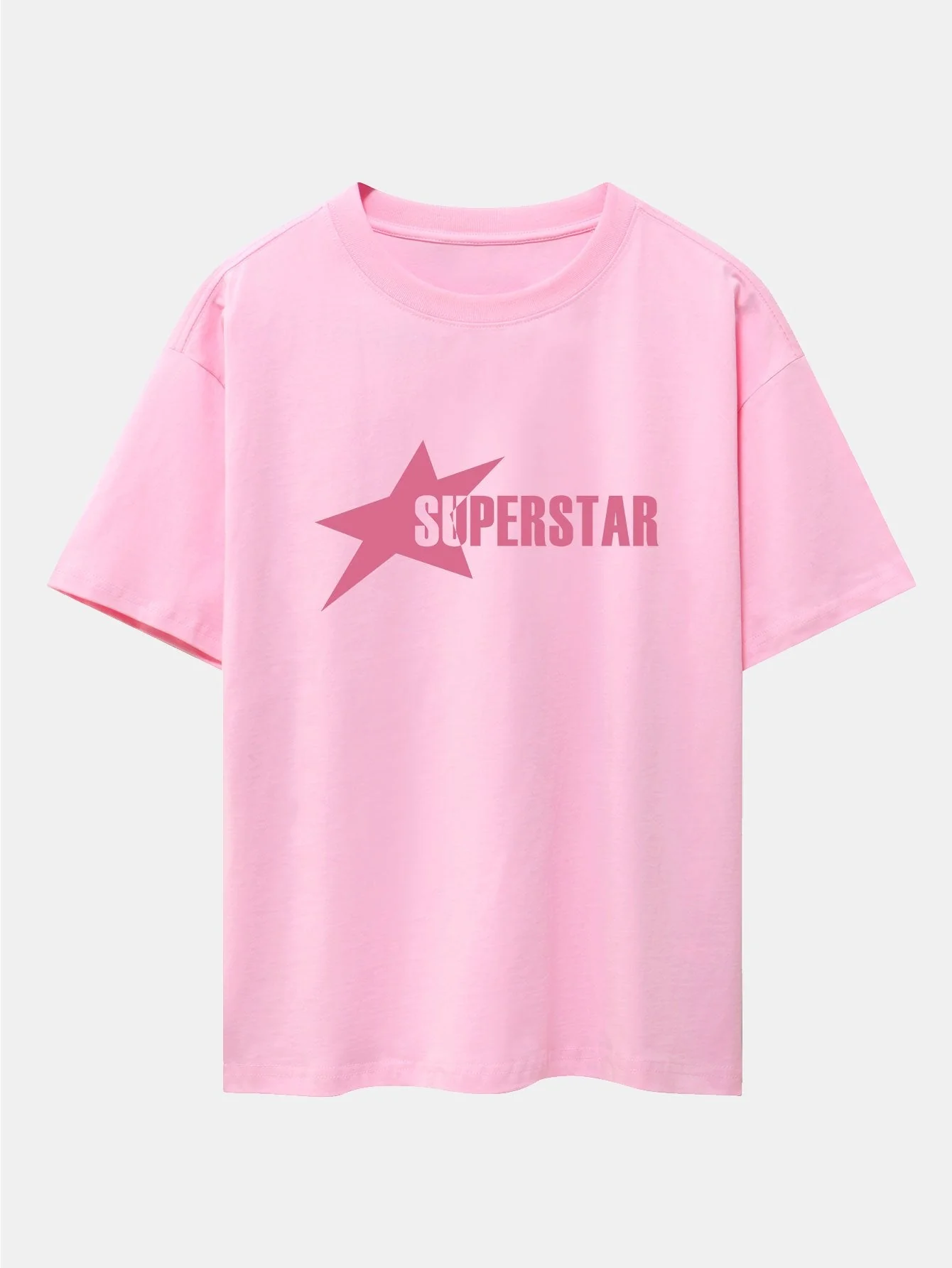 Jamie® | Superstar Print Drop Shoulder Oversize T-Shirt - Image 2