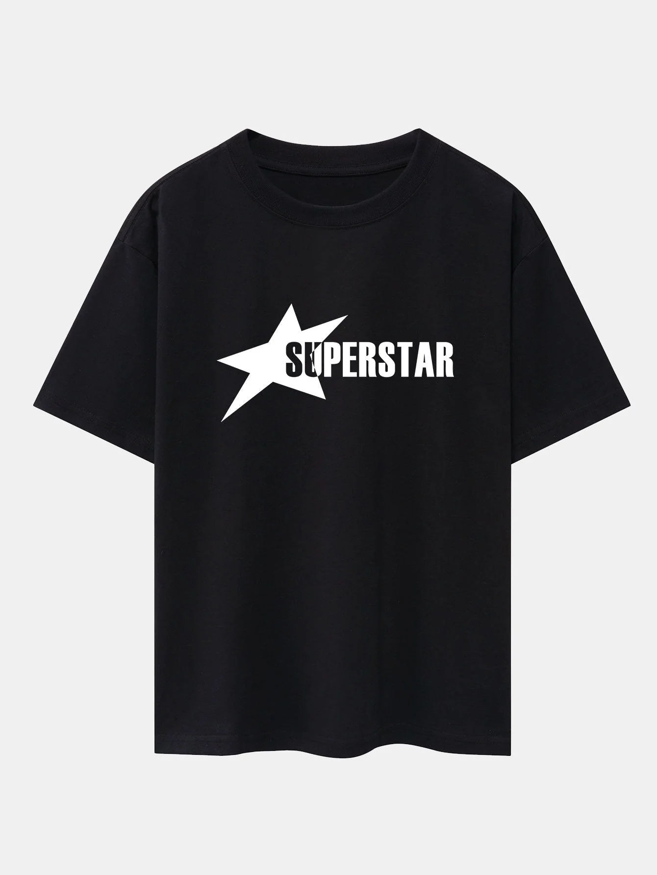 Jamie® | Superstar Print Drop Shoulder Oversize T-Shirt - Image 3