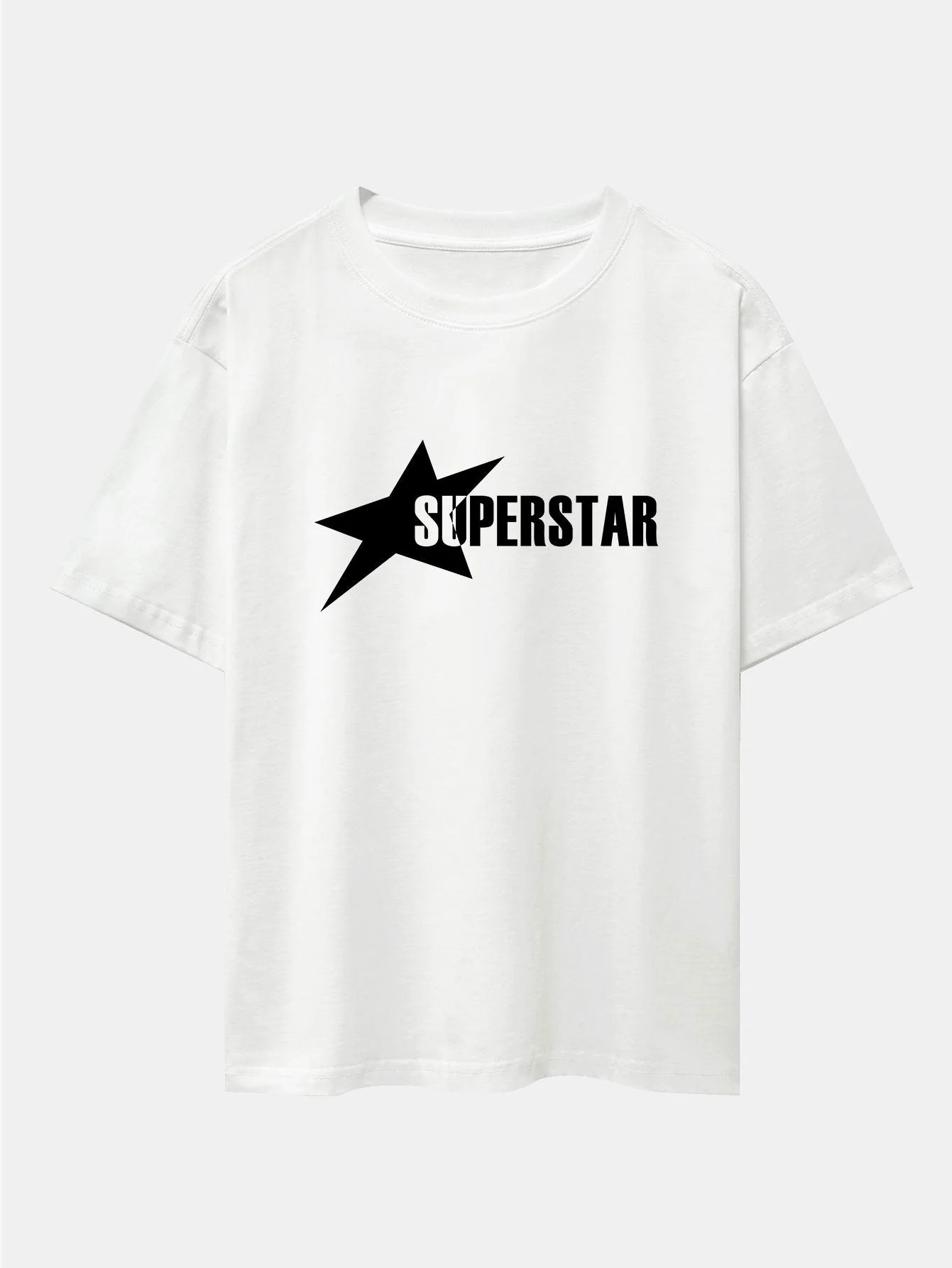 Jamie® | Superstar Print Drop Shoulder Oversize T-Shirt - Image 4