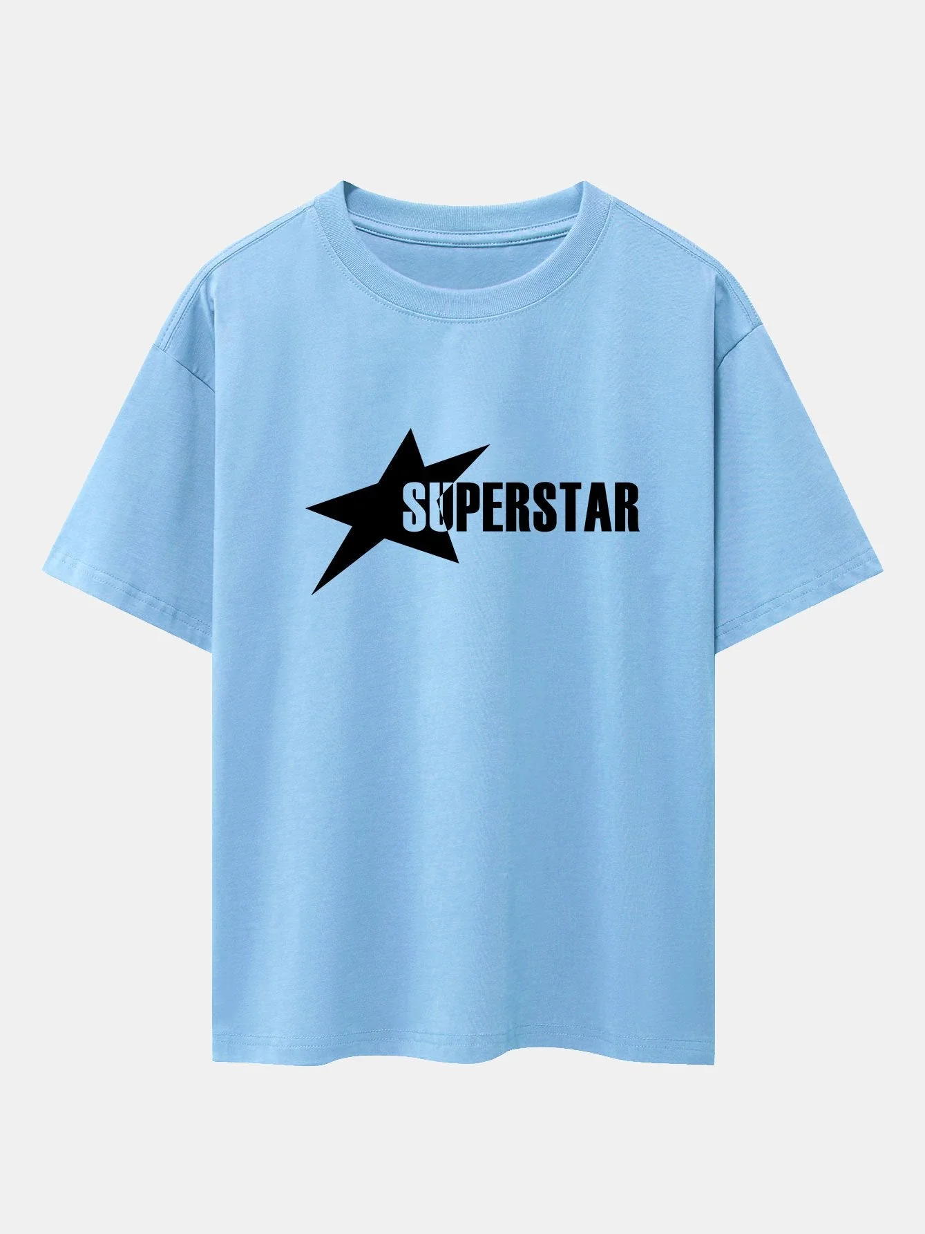 Jamie® | Superstar Print Drop Shoulder Oversize T-Shirt - Image 5
