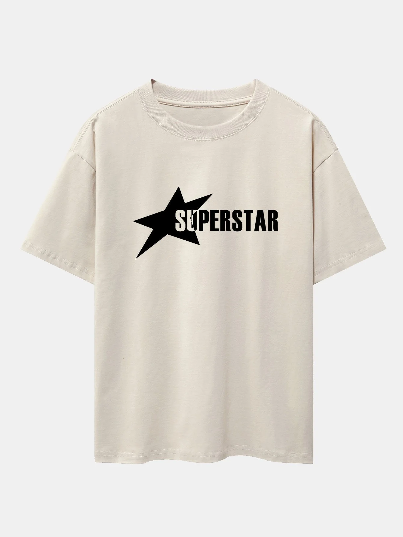 Jamie® | Superstar Print Drop Shoulder Oversize T-Shirt - Image 6