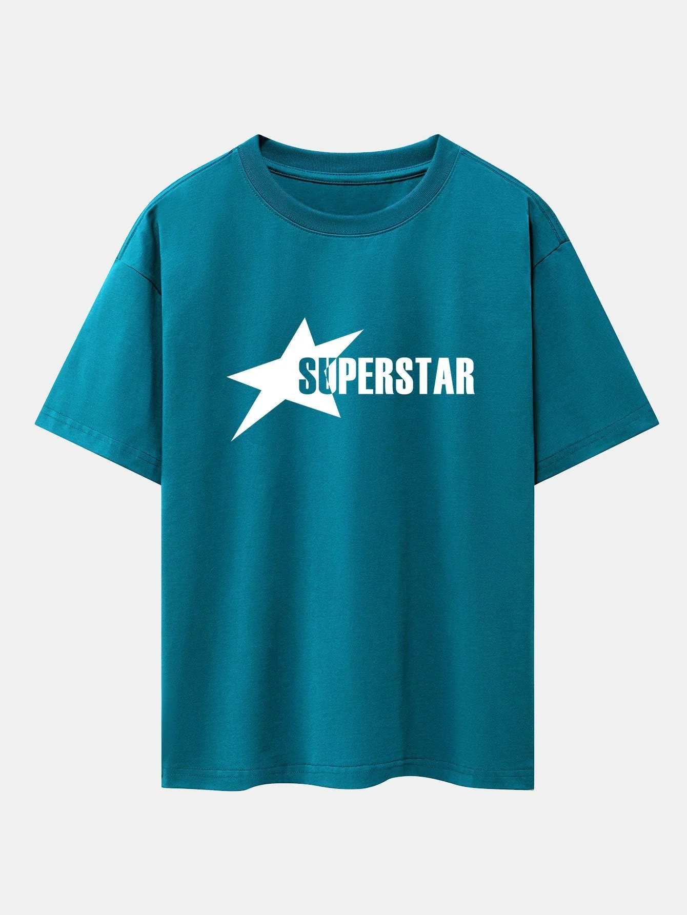 Jamie® | Superstar Print Drop Shoulder Oversize T-Shirt - Image 7