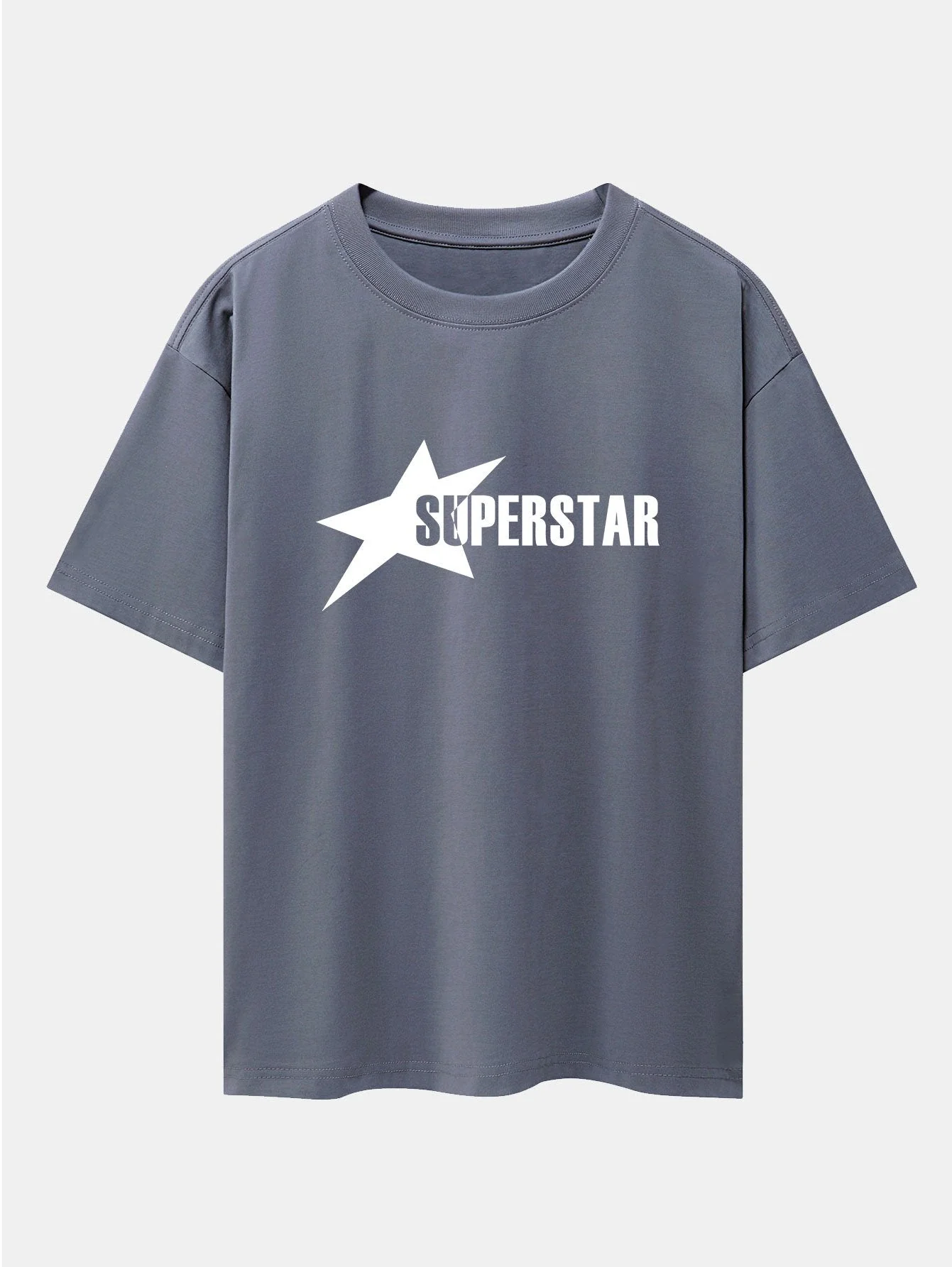 Jamie® | Superstar Print Drop Shoulder Oversize T-Shirt - Image 9