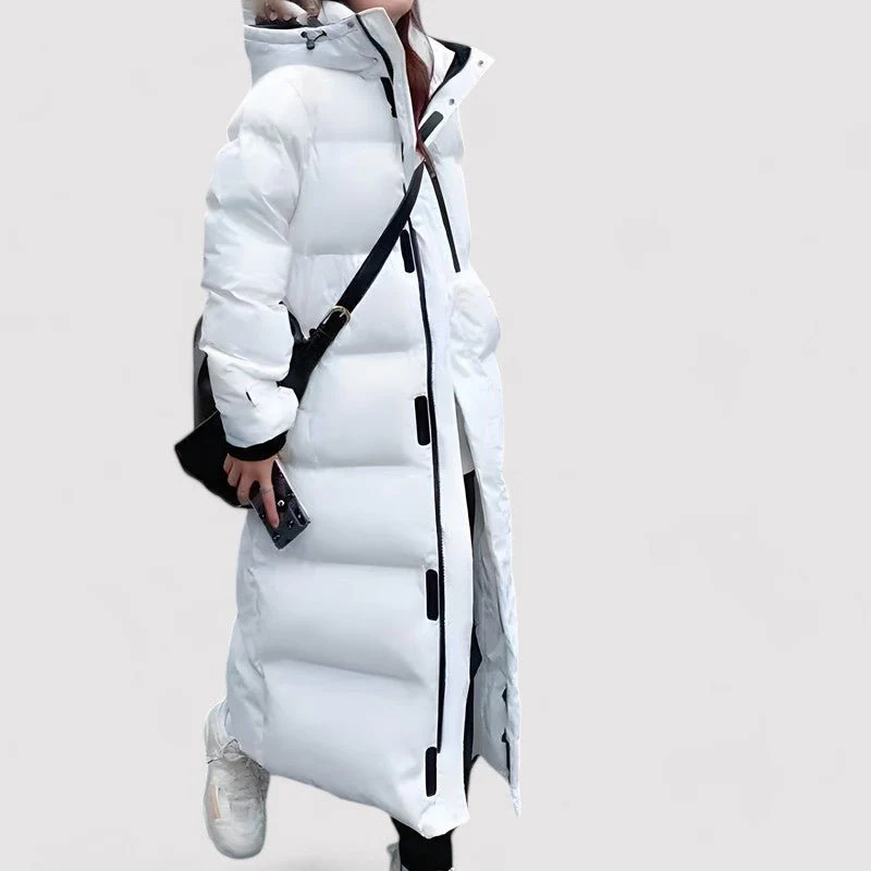 Jano | Long waterproof parka with hood - Image 4