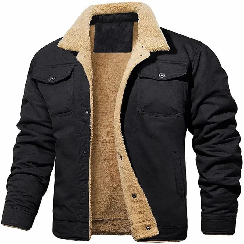 Janus | Soft wool jacket with hood and pockets - Image 2