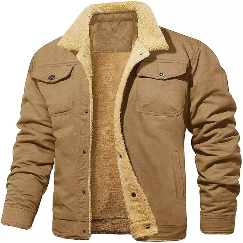 Janus | Soft wool jacket with hood and pockets - Image 4