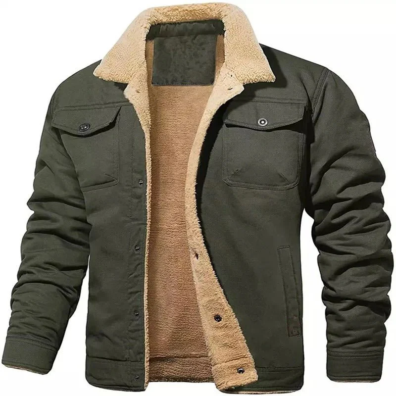 Janus | Soft wool jacket with hood and pockets - Image 5