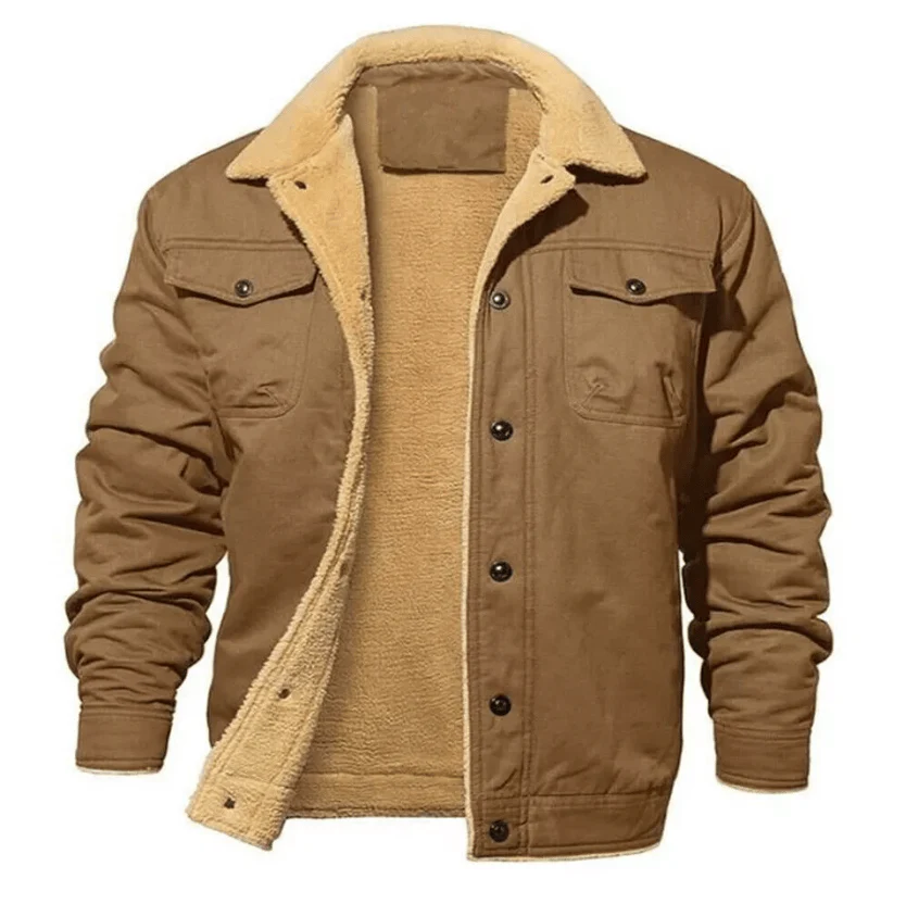 Janus | Soft wool jacket with hood and pockets - Image 6