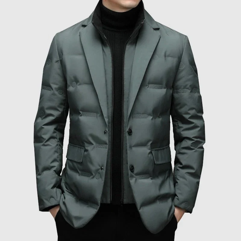 Jare | Quilted blazer jacket for men - Image 2