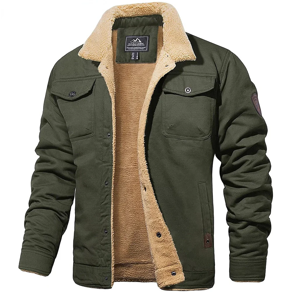 Jared® | Men'S Fleece Winter Jacket - Image 5